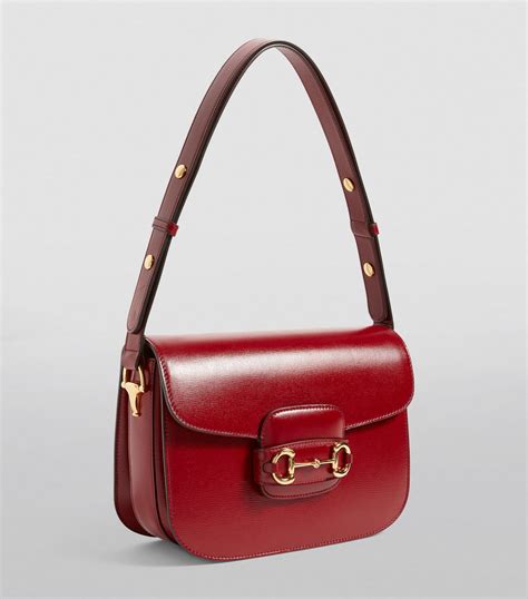 red gucci horseshoe bag|what is gucci horsebit.